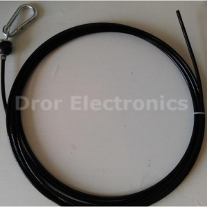 thick coated steel cable
