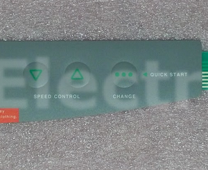 keypad and overlay precor