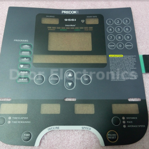 keypad and overlay precor 956