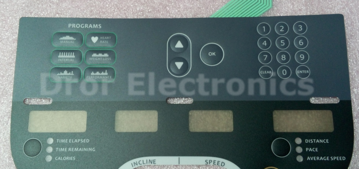 Keypad and Overlay - PRECOR 954, 932